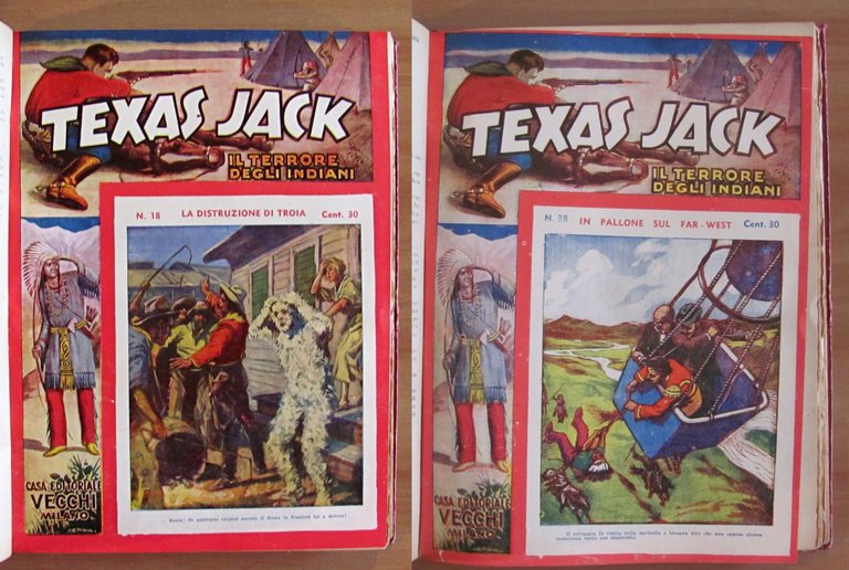 TEXAS JASCK - Il terrore degli indiani - Fascicoli 1/59 …