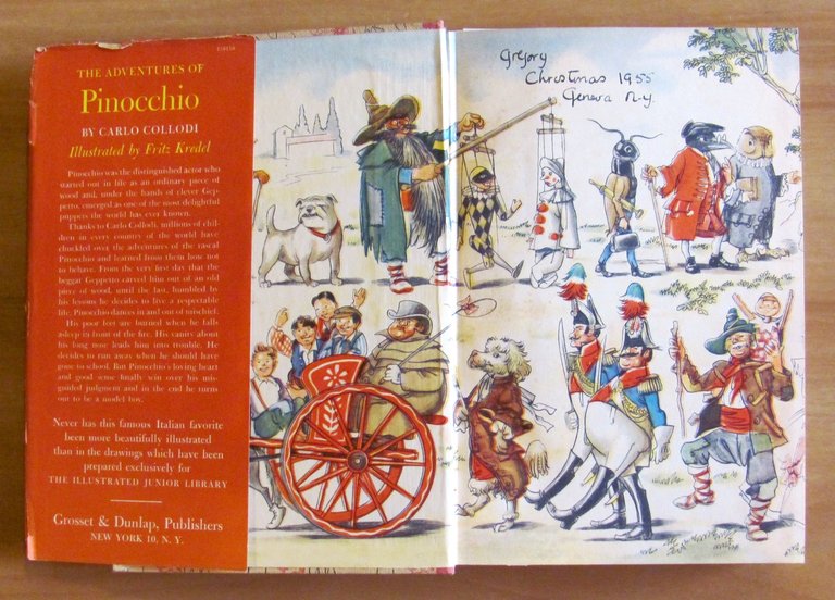 THE ADVENTURES OF PINOCCHIO, 1946 - ill. KREDEL | Immagine Gallery 2