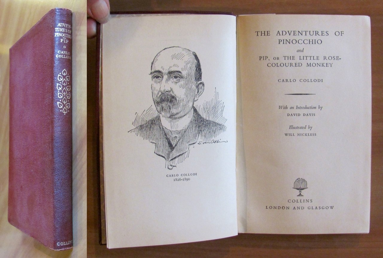 THE ADVENTURES OF PINOCCHIO, 1954 - ill. NICKLESS