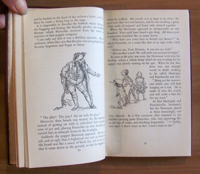 THE ADVENTURES OF PINOCCHIO, 1954 - ill. NICKLESS