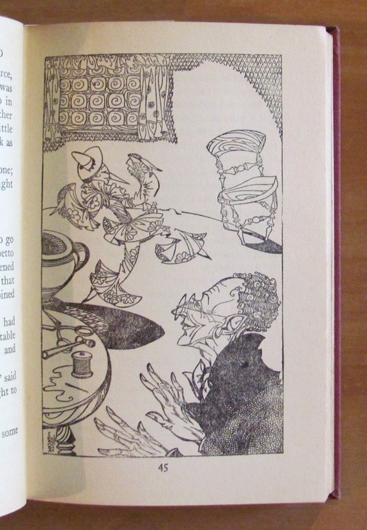 THE ADVENTURES OF PINOCCHIO, anni '40/50 - ill. MERCER