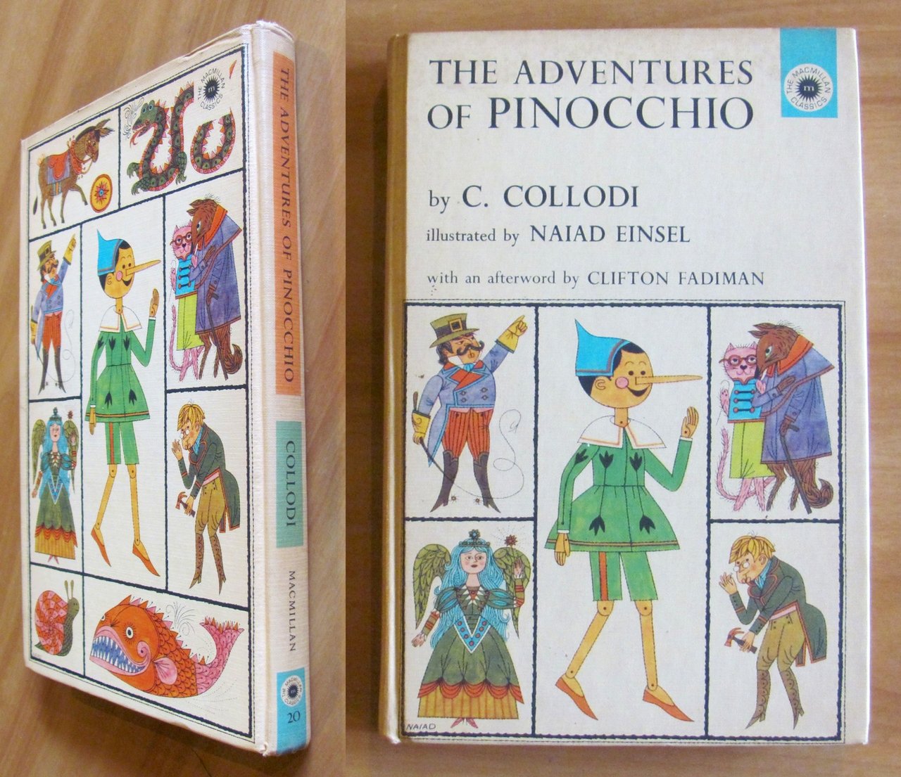 THE ADVENTURES OF PINOCCHIO, I ed. 1963 - ill. EINSEL | Immagine principale