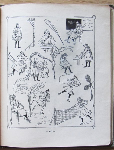 THE GIRL?S OWN BOOK - Classes de Première année, 1915
