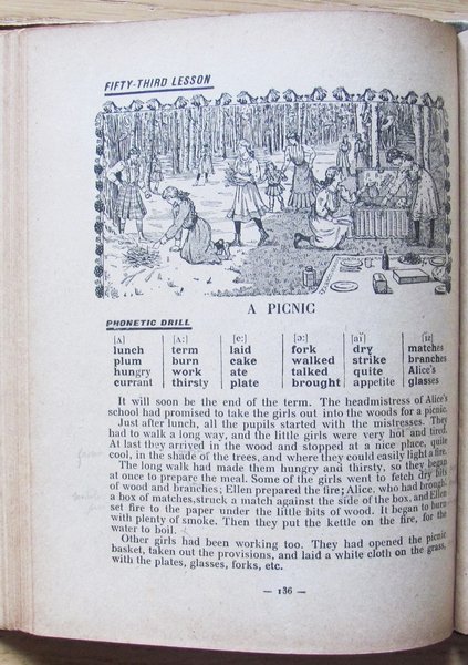 THE GIRL?S OWN BOOK - Classes de Première année, 1919