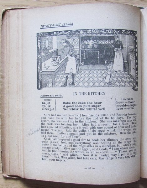THE GIRL?S OWN BOOK - Classes de Première année, 1919