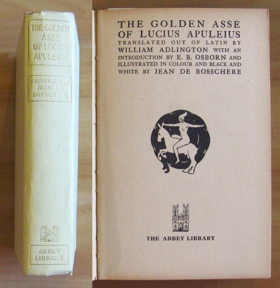 THE GOLDEN ASSE, anni '30 - ill. J. DE BOSSCHERE
