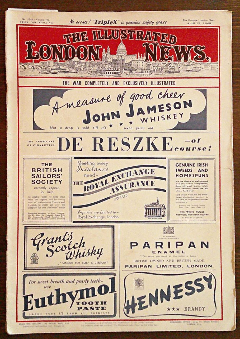 THE ILLUSTRATED LONDON NEWS - No.65269 Vol. 196 - Apr. …