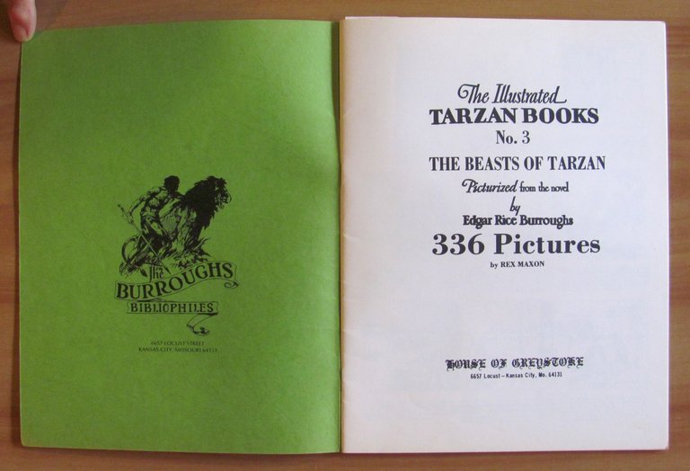 THE ILLUSTRATED TARZAN BOOKS N.3 - The beasts of Tarzan …