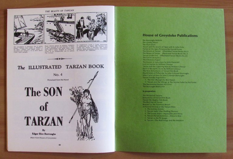 THE ILLUSTRATED TARZAN BOOKS N.3 - The beasts of Tarzan …