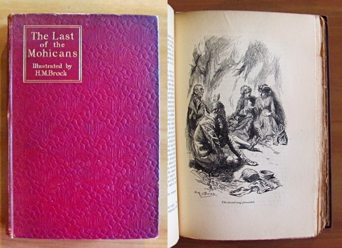 THE LAST OF THE MOHICANS - ill. H. M. Brock