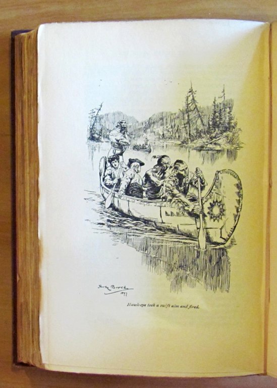 THE LAST OF THE MOHICANS - ill. H. M. Brock