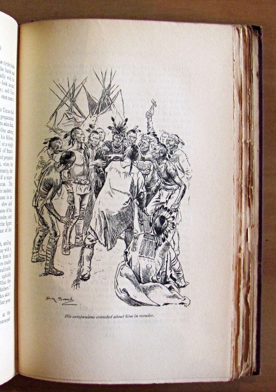 THE LAST OF THE MOHICANS - ill. H. M. Brock