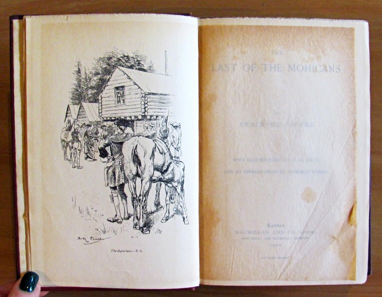 THE LAST OF THE MOHICANS - ill. H. M. Brock
