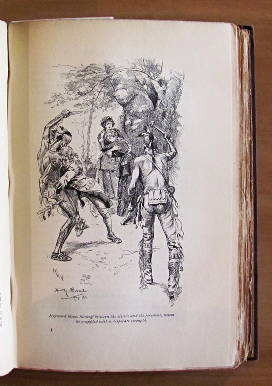THE LAST OF THE MOHICANS - ill. H. M. Brock