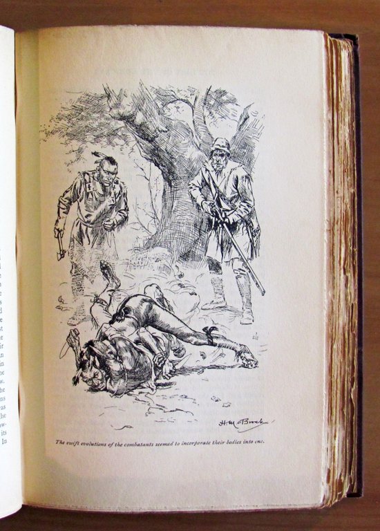 THE LAST OF THE MOHICANS - ill. H. M. Brock