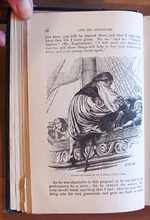 THE LIFE AND ADVENTURES OF ROBINSON CRUSOE, fine '800 - …