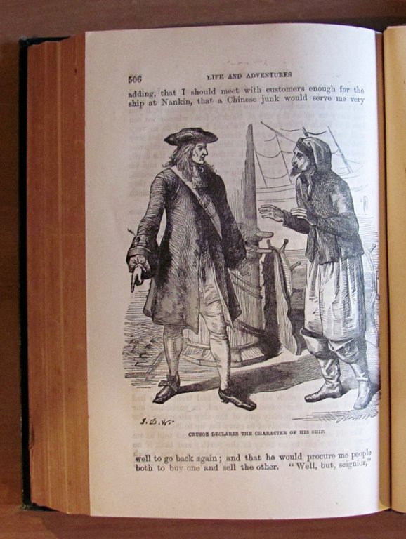 THE LIFE AND ADVENTURES OF ROBINSON CRUSOE, fine '800 - …