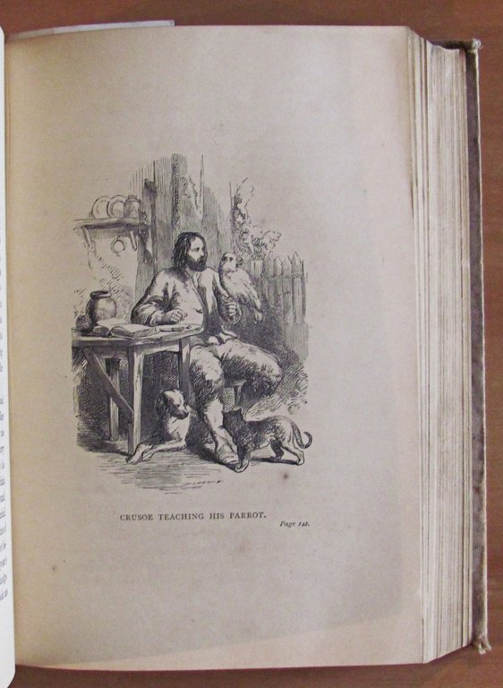 THE LIFE AND STRANGE SURPRIZING ADVENTURES OF ROBINSON CRUSOE, 1886