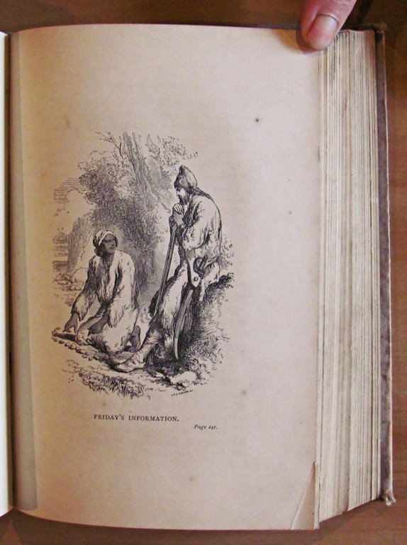 THE LIFE AND STRANGE SURPRIZING ADVENTURES OF ROBINSON CRUSOE, 1886