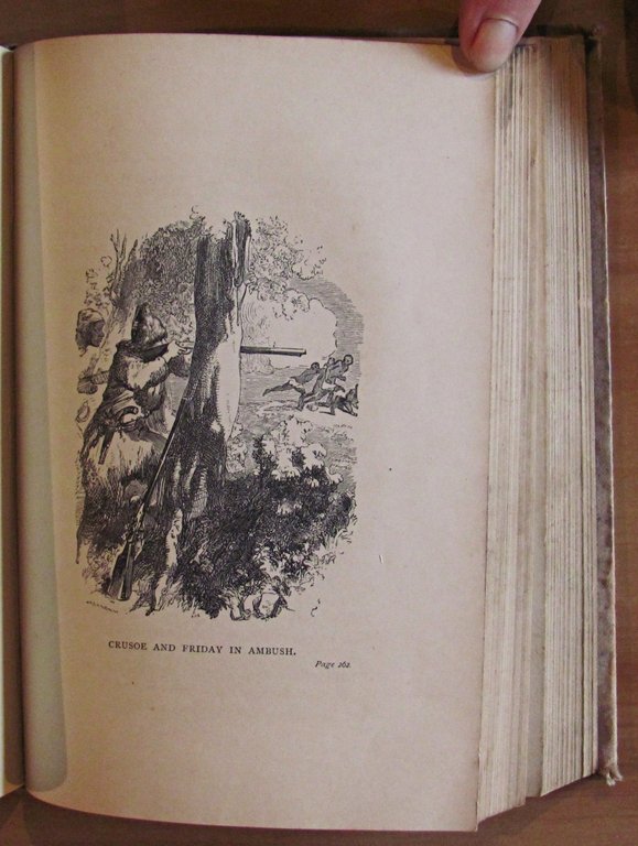 THE LIFE AND STRANGE SURPRIZING ADVENTURES OF ROBINSON CRUSOE, 1886