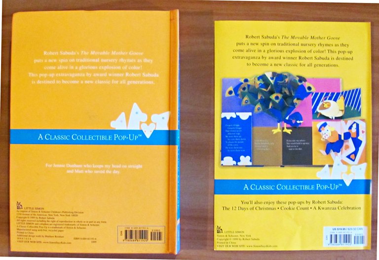 THE MOVABLE MOTHER GOOSE - Pop-Up