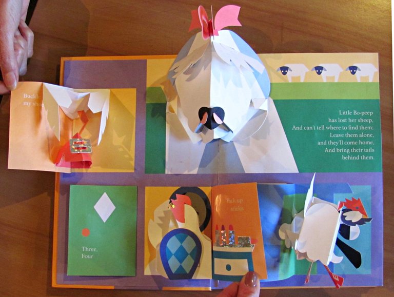 THE MOVABLE MOTHER GOOSE - Pop-Up