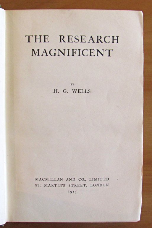 THE RESEARCH MAGNIFICENT