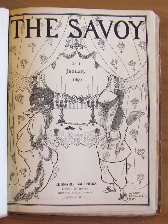 THE SAVOY An Illustrated Quarterly N^1 January 1896 ill. Aubrey …