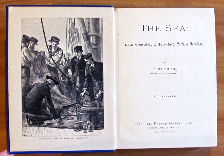 THE SEA: ITS STIRRING STORY OF ADVENTURE, PERIL, &amp; HEROISM …