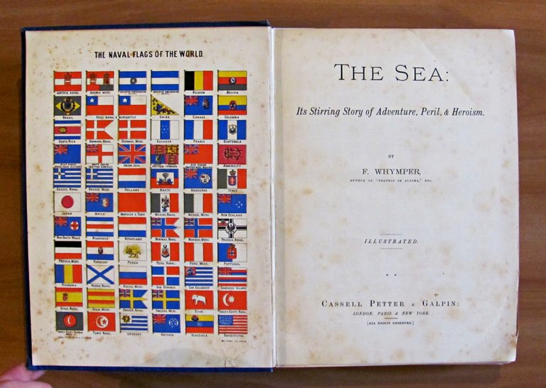 THE SEA: ITS STIRRING STORY OF ADVENTURE, PERIL, &amp; HEROISM …