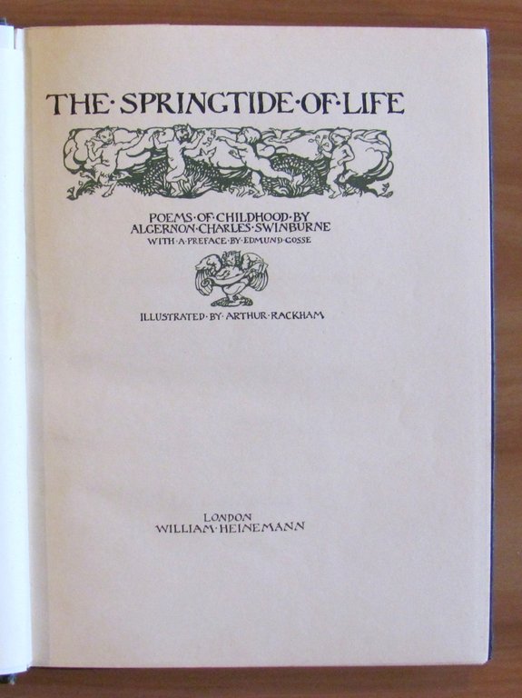 THE SPRINGTIDE OF LIFE - Poems of childhood, I ed. …