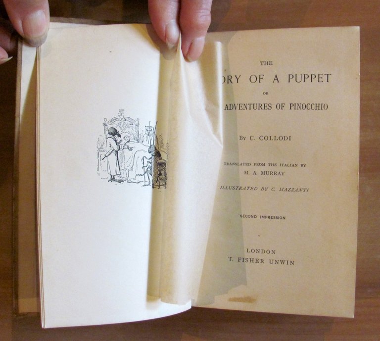 THE STORY OF A PUPPET, II ed. primi '900 - …
