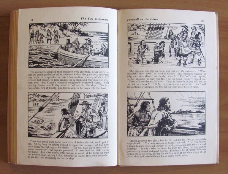 The Story of ROBINSON CRUSOE - Told in Pictures
