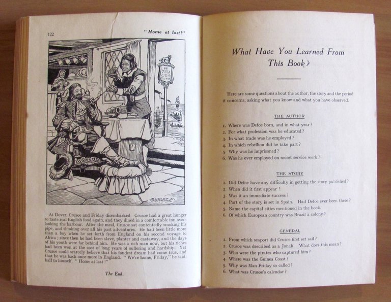 The Story of ROBINSON CRUSOE - Told in Pictures