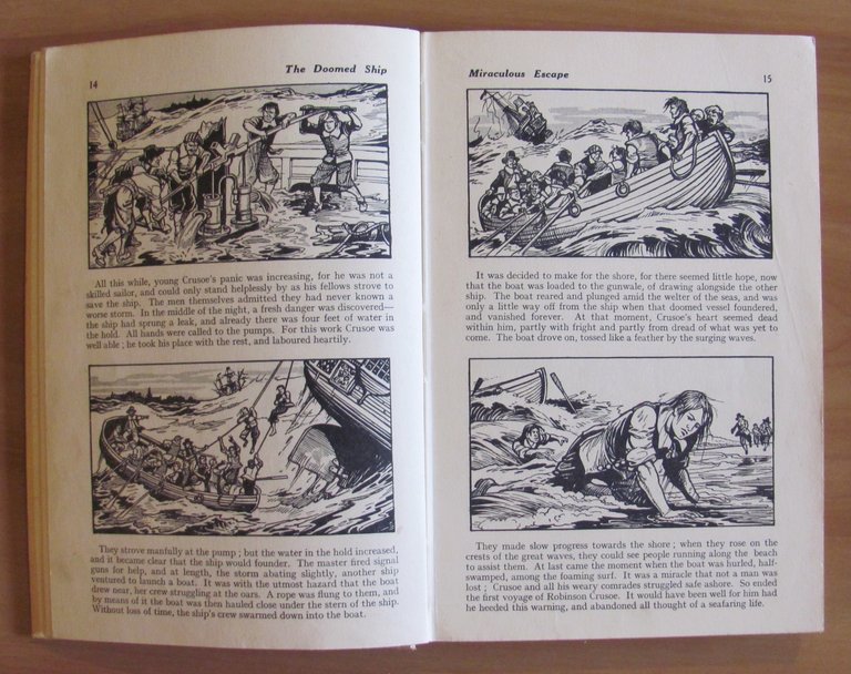 The Story of ROBINSON CRUSOE - Told in Pictures