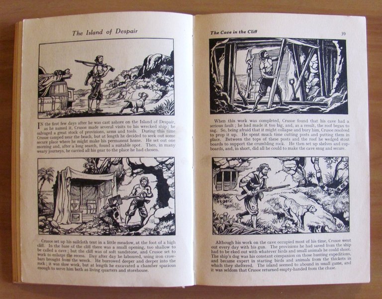 The Story of ROBINSON CRUSOE - Told in Pictures