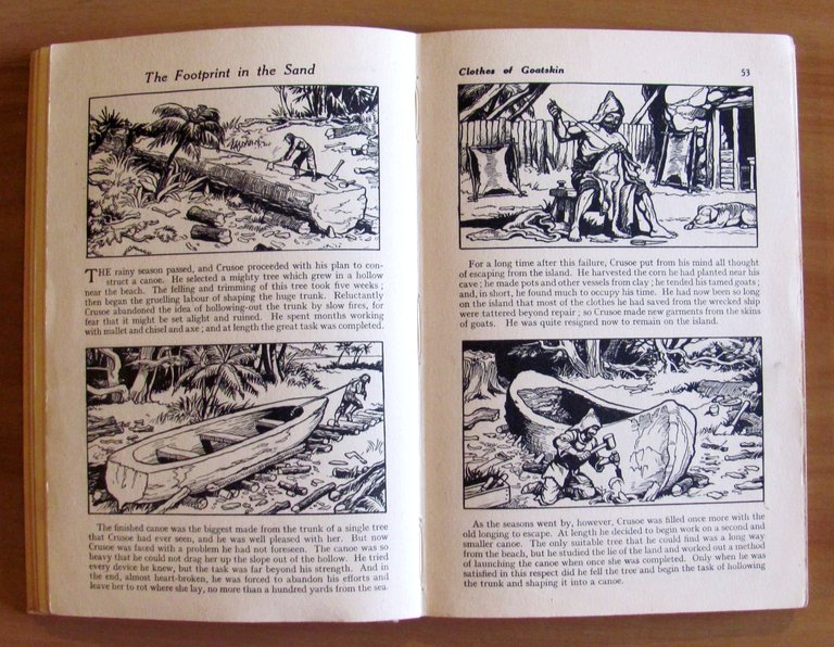 The Story of ROBINSON CRUSOE - Told in Pictures