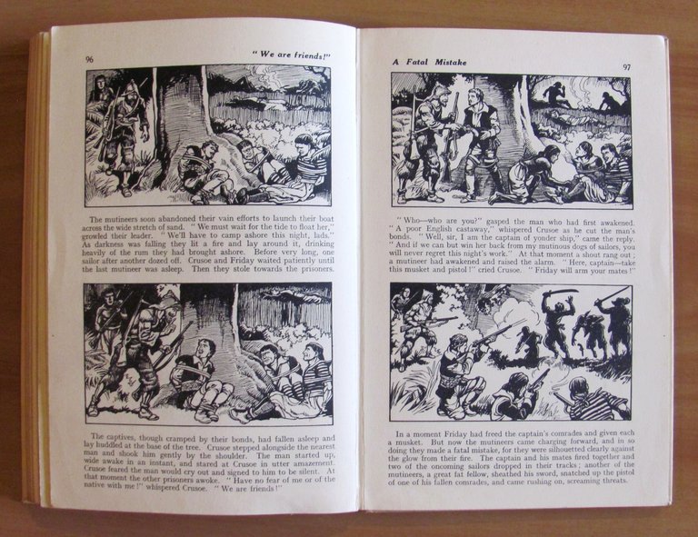 The Story of ROBINSON CRUSOE - Told in Pictures