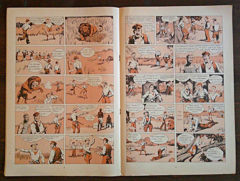 TIM E TOM NELLA JUNGLA AFRICANA - Gli Albi dei …