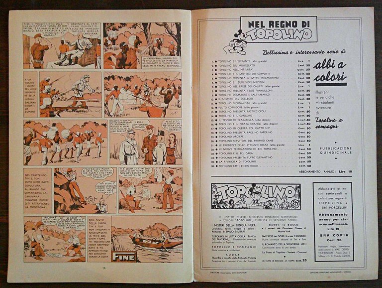 TIM E TOM NELLA JUNGLA AFRICANA - Gli Albi dei …