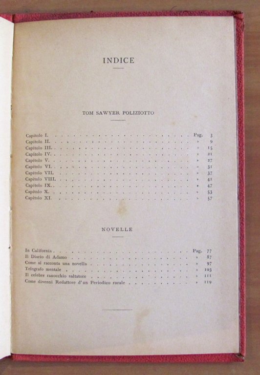 TOM SAWYER POLIZIOTTO, 1911 - ill. MUSSINO