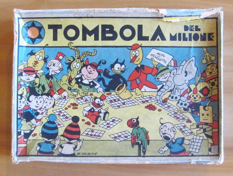 TOMBOLA DEL MILIONE - Antonio RUBINO -STO - Signor Bonaventura