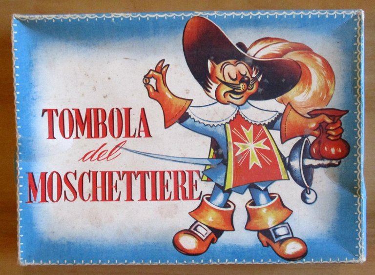 TOMBOLA del MOSCHETTIERE - Marca STELLA anni '50 - Completa …