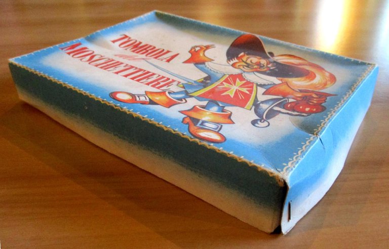 TOMBOLA del MOSCHETTIERE - Marca STELLA anni '50 - Completa …