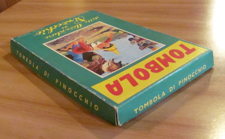 TOMBOLA di PINOCCHIO, 1978- COMPLETA con Libro - Mai Giocata …