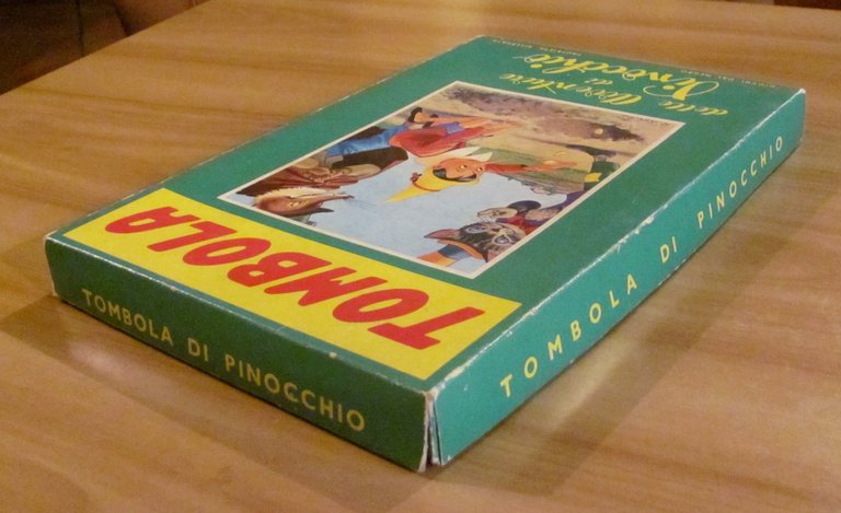 TOMBOLA di PINOCCHIO, 1978- COMPLETA con Libro - Mai Giocata …