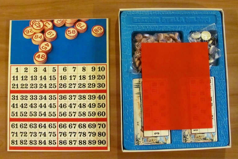 TOMBOLA PINOCCHIO, anni '60 con Dama - Mai giocata