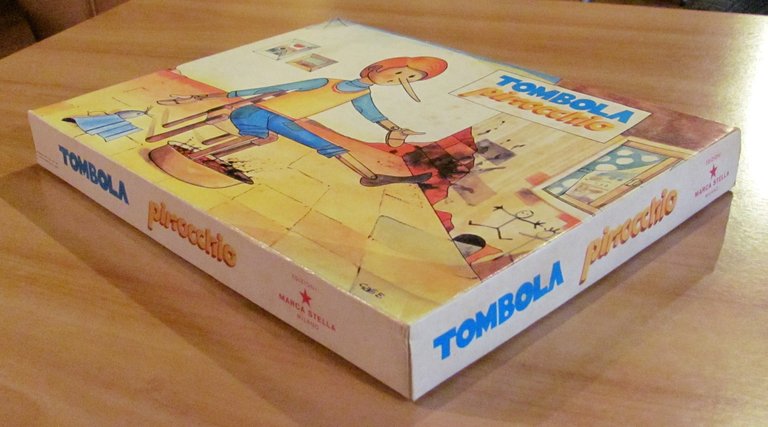 TOMBOLA PINOCCHIO, anni '60 con Dama - Mai giocata