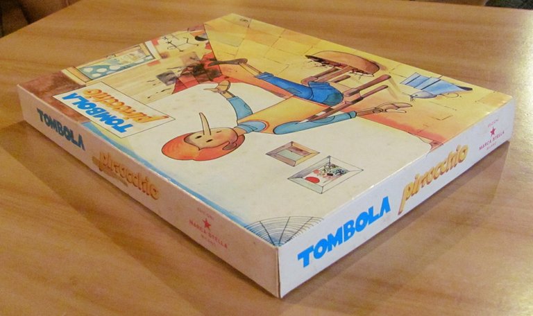 TOMBOLA PINOCCHIO, anni '60 con Dama - Mai giocata