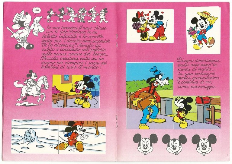 TOPOLINO 60^ ANNIVERSARIO - Album Completo Allegato Al N.1702, 1988